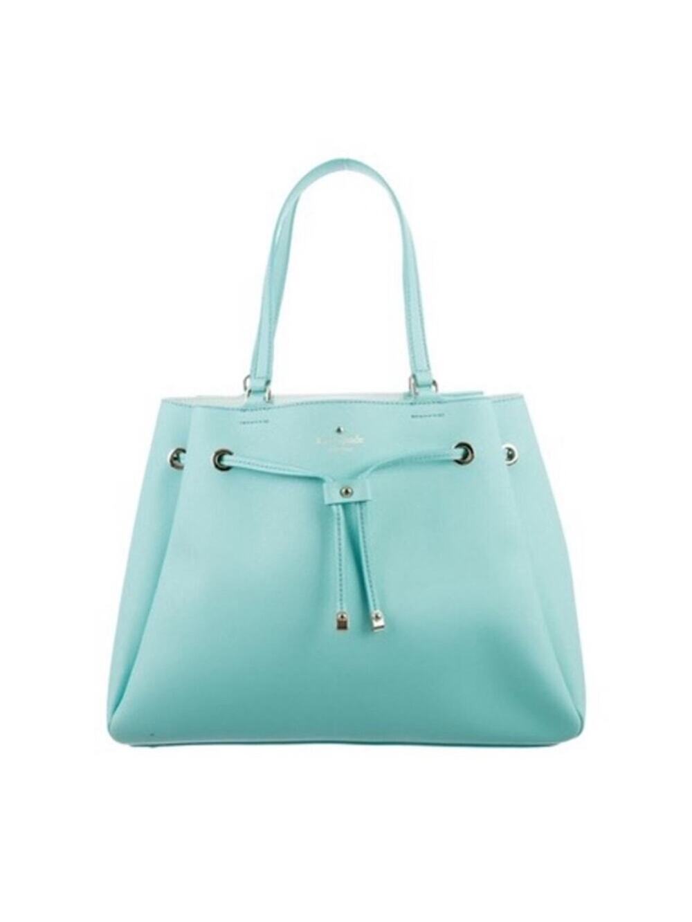 Kate Spade New York Cape Drive Lynnie Tote, beautiful Tiffany blue, EUC